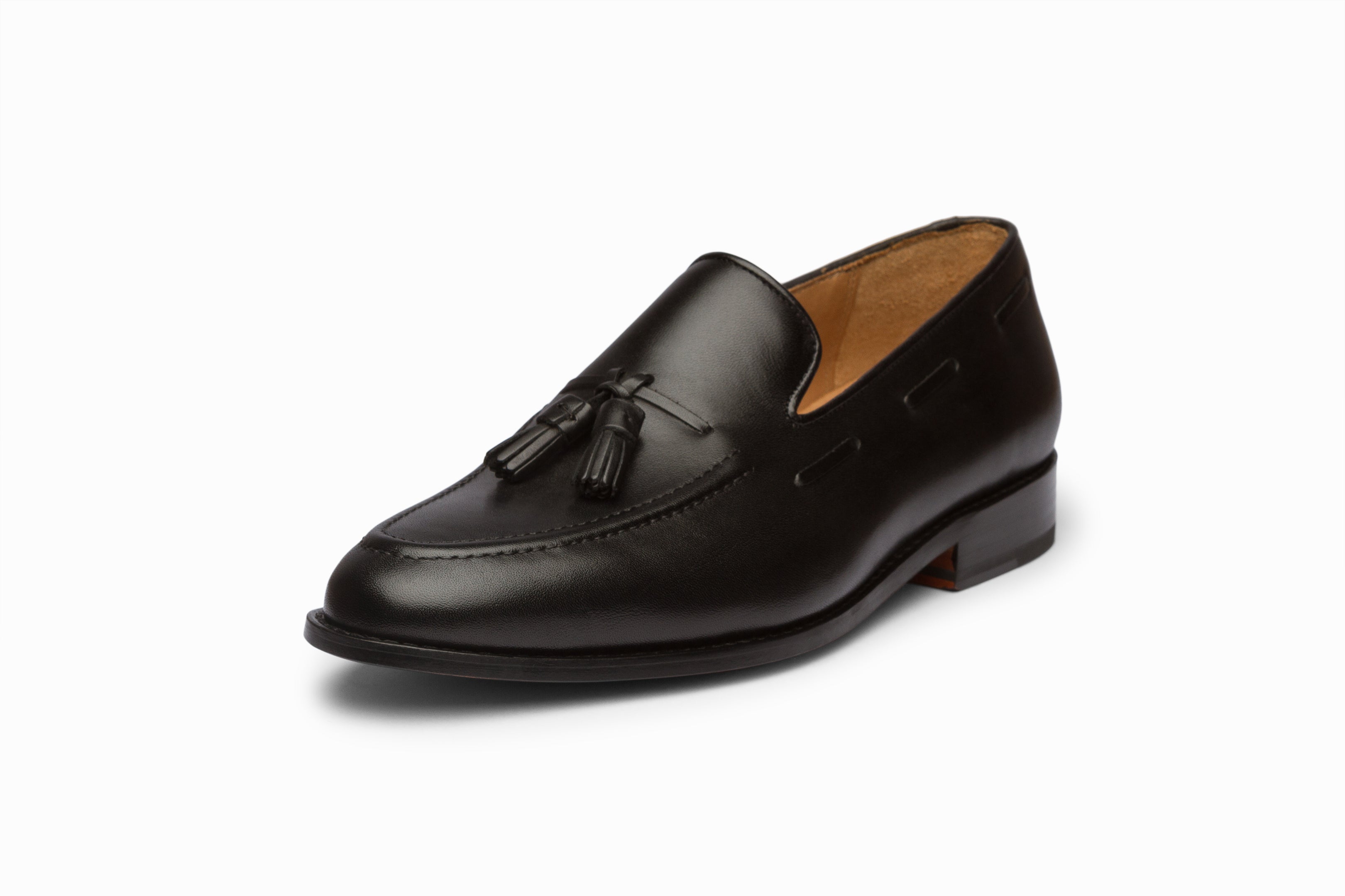 Stylish Black Tassel Loafers for Women & Men | Comfortable Slip-On Dress Shoes for Office, Business & Casual Wear