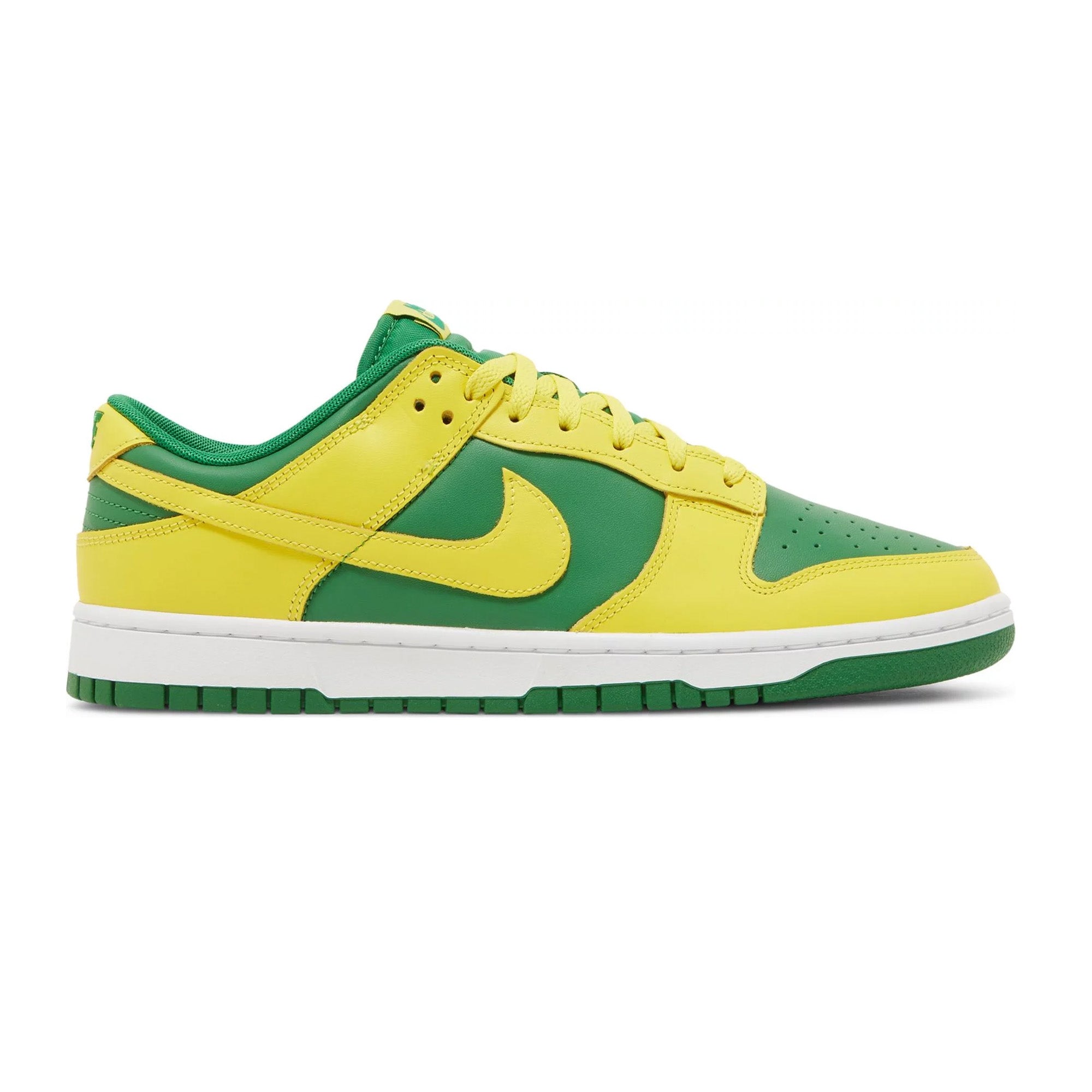 Nike Dunk Low Retro 'Reverse Brazil' Sneakers (2023) - Men's Basketball Shoes for Casual Wear & Street Style