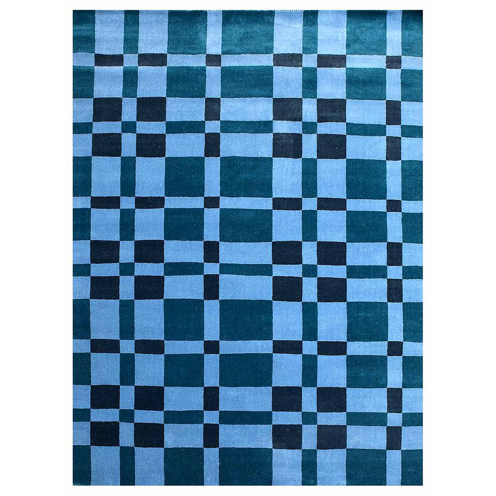 Premium Hand-Knotted Wool Braid Rug - Soft & Durable for Living Room, Bedroom, or Office Decor