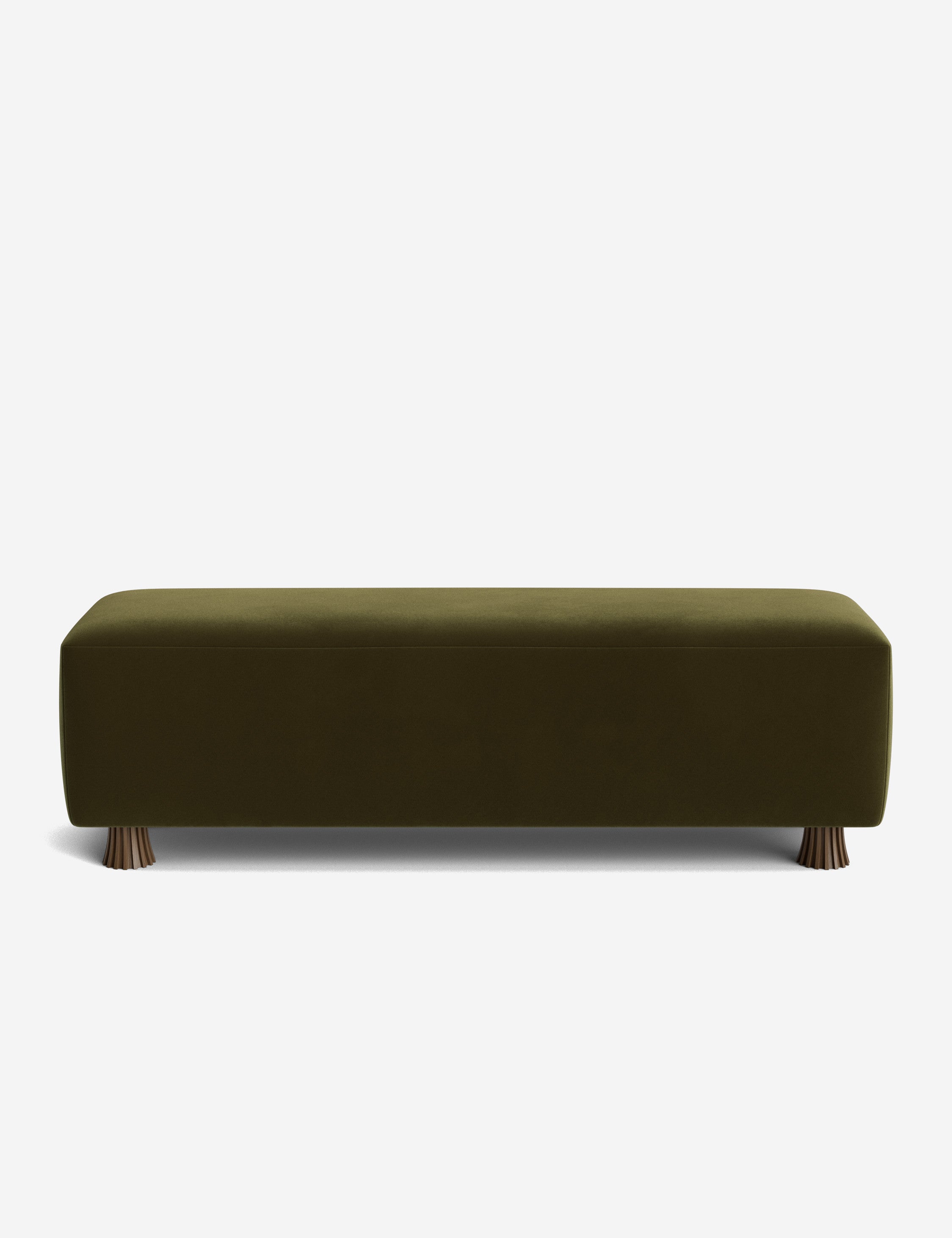 Ansel Bench by DISC Interiors - Modern Wooden Entryway Bench with Storage | Perfect for Hallway, Living Room & Bedroom Organization