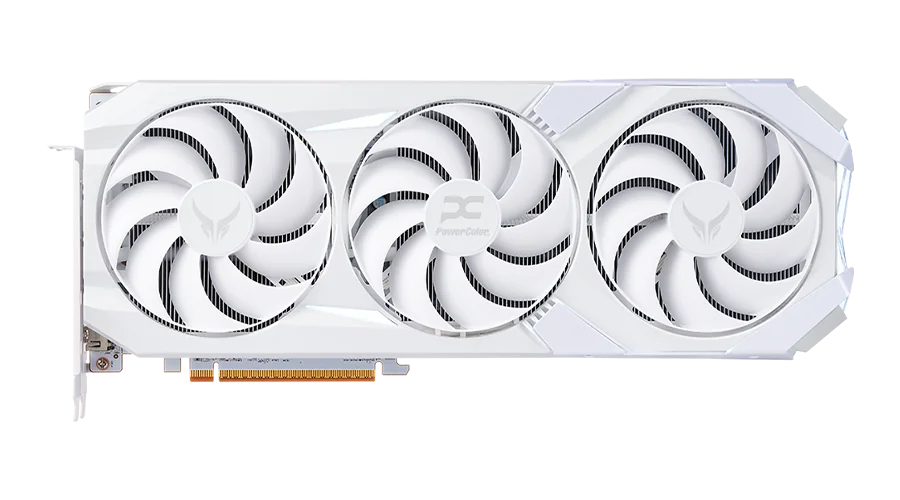 PowerColor Radeon RX 9070 XT Red Devil Spectral White 16GB GDDR6 Gaming Graphics Card - High Performance GPU for 4K Gaming, VR & Content Creation