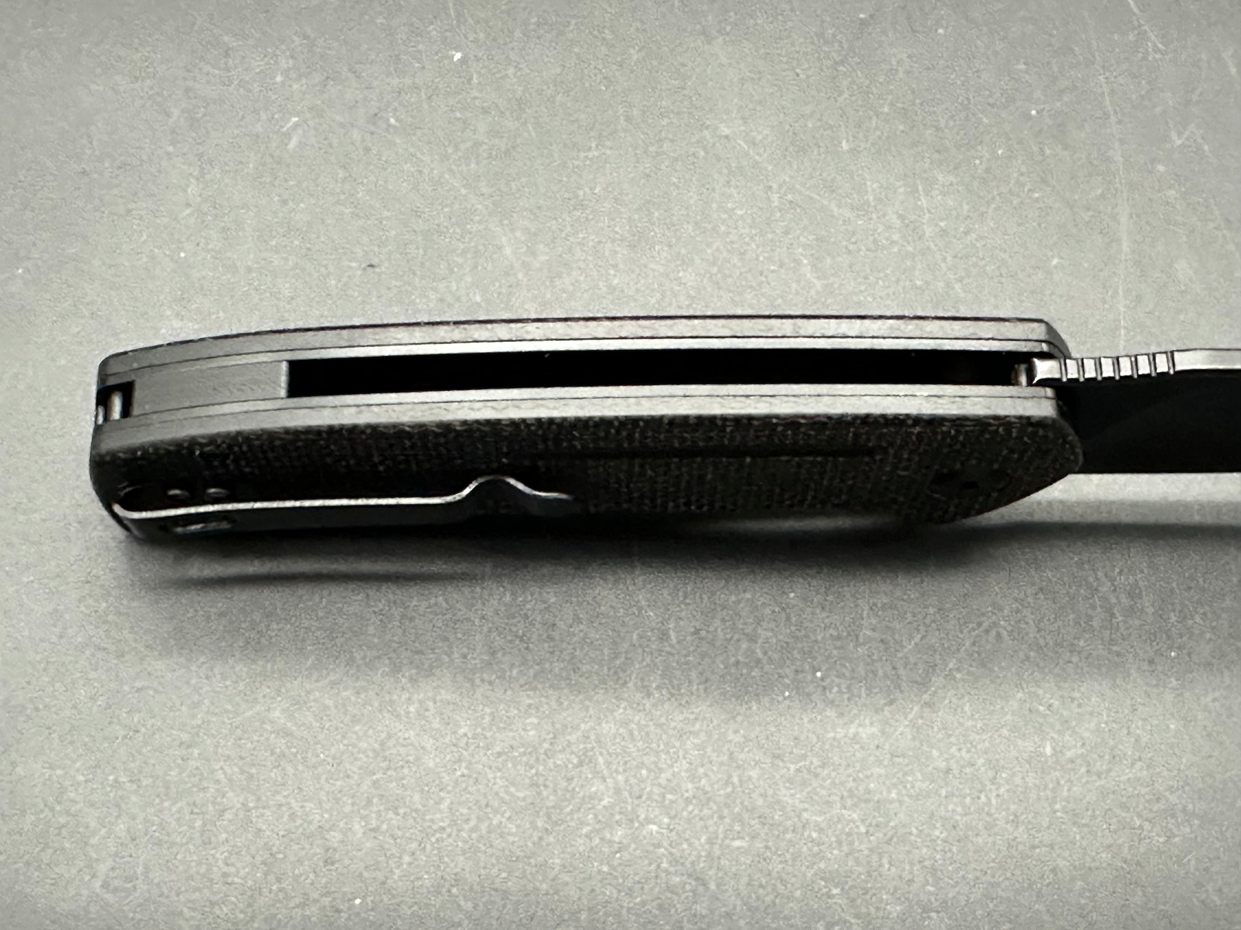 Sitivien ST133 Folding Pocket Knife - D2 Steel Blade, Micarta Handle - EDC, Camping, Hunting & Outdoor Survival Tool