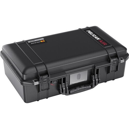 Pelican 1525AirWF Waterproof Hard Carry Case with Foam Insert & Liner - Black Protective Case for Cameras, Drones & Electronics - Perfect for Travel, Outdoor Adventures & Professional Equipment Storage