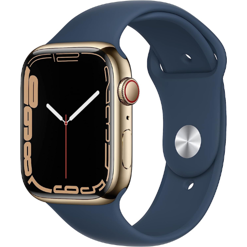 Apple Watch Series 7 (2021) - 45mm GPS Smartwatch with Always-On Retina Display, Fitness Tracker & Heart Rate Monitor - Perfect for Workouts, Running & Daily Activity Tracking