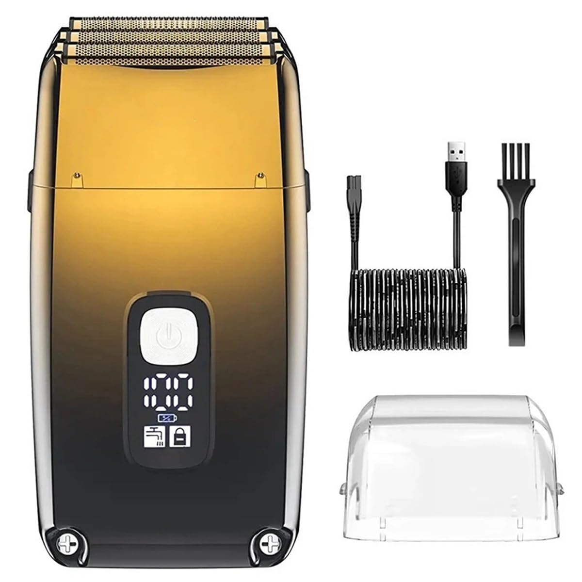 Best Electric Razors for Men - 3-Blade Rechargeable Wet/Dry Shaver with Powerful Motor for Smooth Bald & Beard Shaving - Perfect for Travel, Home & Gym Use