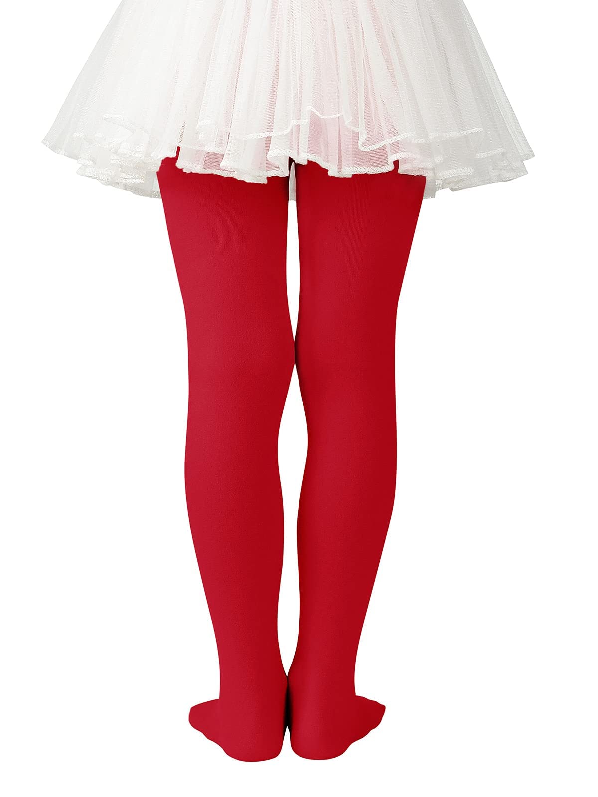 Century Star Girls Ballet Tights - Ultra Soft Footed Dance Leggings with Super Elasticity for Ballet Class, Recital & School Uniform (Perfect for Dance Practice, Performances & Everyday Wear)