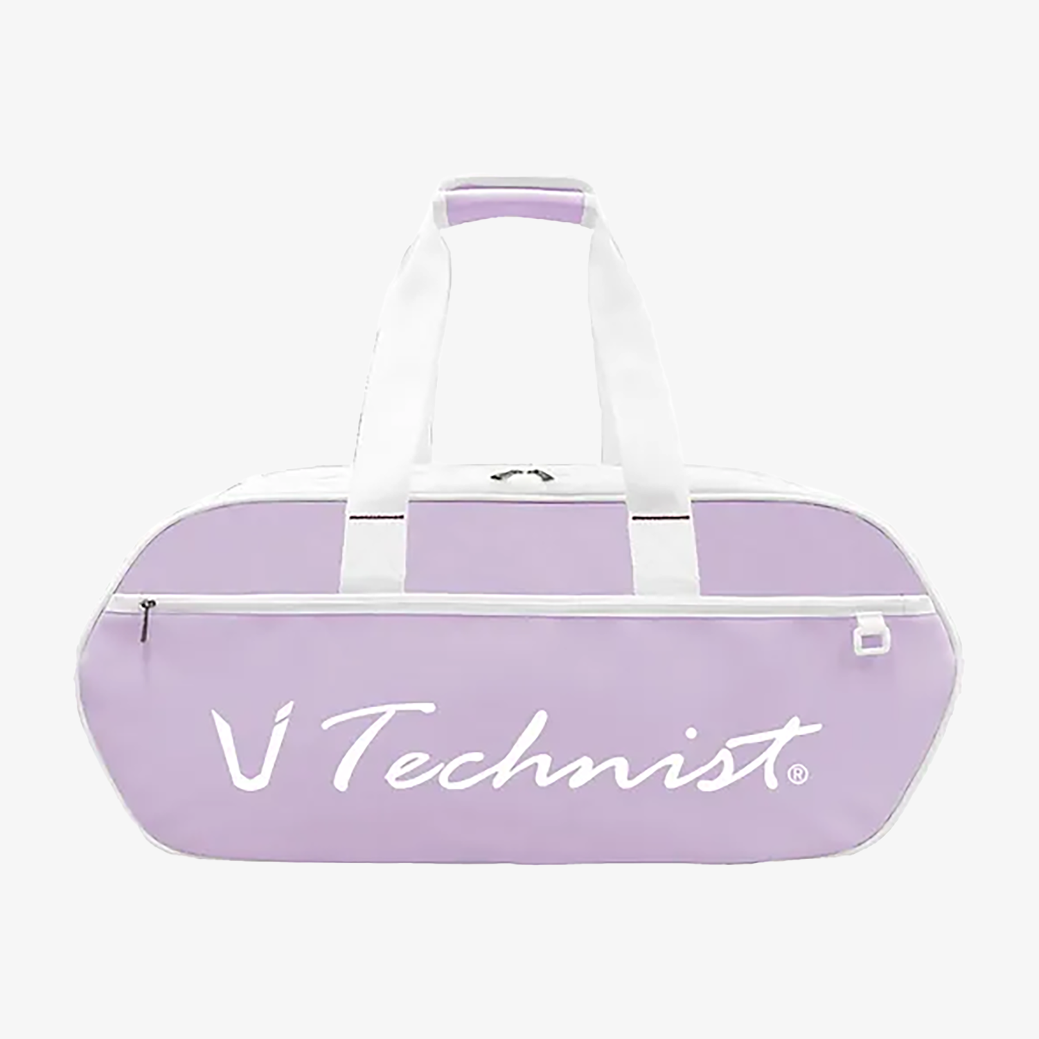 Technist TNB54120 Tennis Racket Bag - Durable & Lightweight for Tennis, Badminton, Squash - Perfect for Sports, Travel & Gym (White/Lavender)