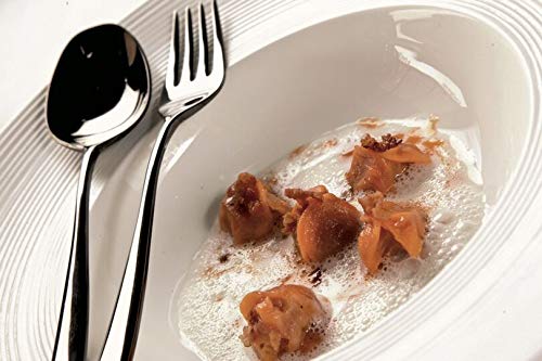 Premium MEPRA Avanguardia 13-Piece Cake Serving Set - Polished Silver Finish, Dishwasher Safe Flatware for Weddings, Parties & Elegant Dessert Presentation