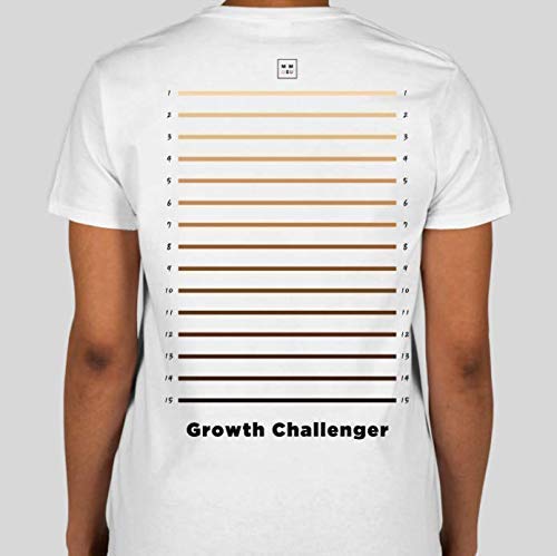 Women's Melanin Graphic Tee - Mimosu Hair Length Chart Shirt for Rice Water Challenge | Stylish Casual Wear for Everyday & Social Media