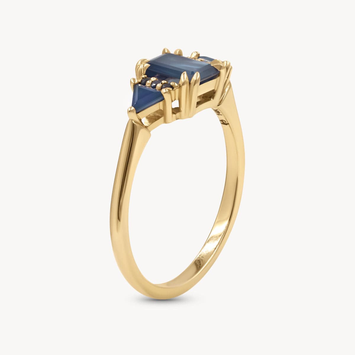 Exquisite Sapphire Stackable Ring for Women - Elegant Blue Gemstone Jewelry for Engagement, Wedding & Everyday Wear