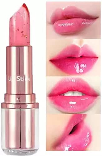 Long-Lasting Pink Color Changing Lipstick - Hydrating & Moisturizing Lip Balm with Natural Ingredients for Daily Wear & Special Occasions