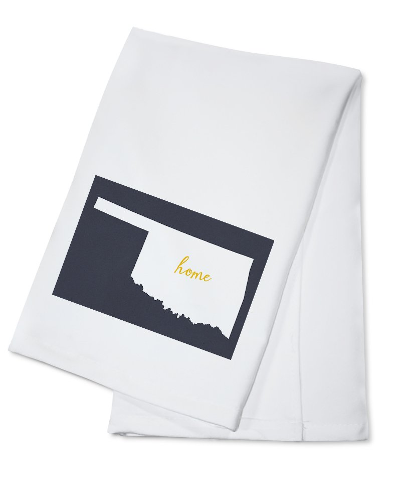 Oklahoma Home State Tea Towel - 100% Cotton Decorative Hand Towel for Kitchen & Home | State Pride Gift, Dish Drying, Wall Decor