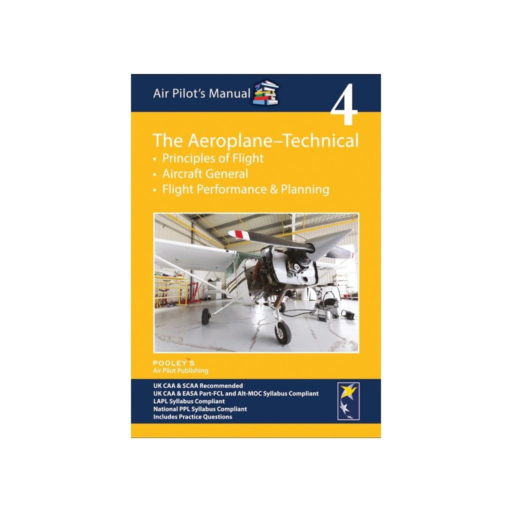 Airplane Pilot's Technical Manual - FAA Approved Flight Training Guide | Perfect for Student Pilots & Aviation Enthusiasts | Use for Ground School, Flight Training & Certification Prep