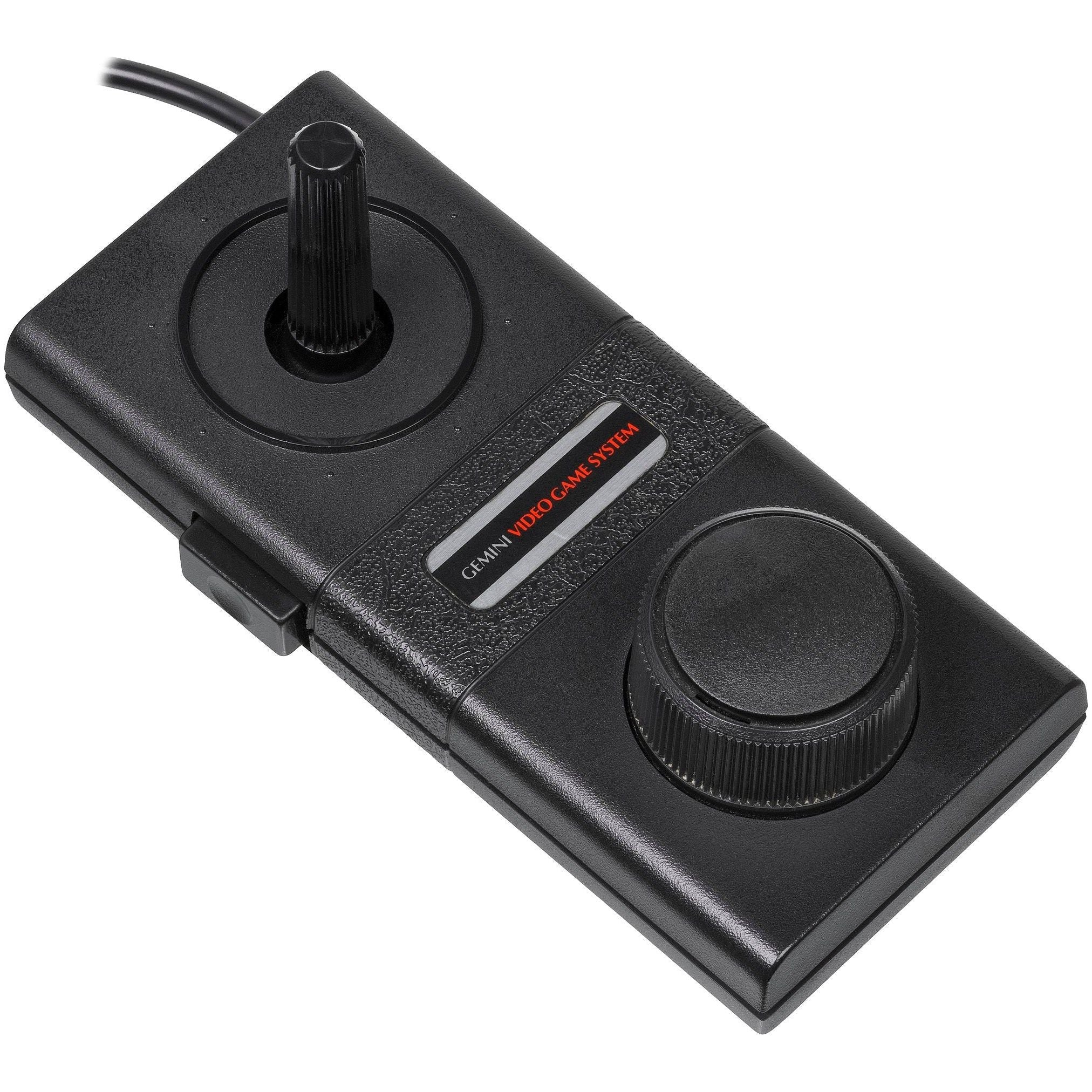 Original Coleco Gemini Classic Game Controller - Compatible with Atari 2600 & Retro Gaming Consoles - Perfect for Arcade-Style Gaming & Nostalgic Play Sessions