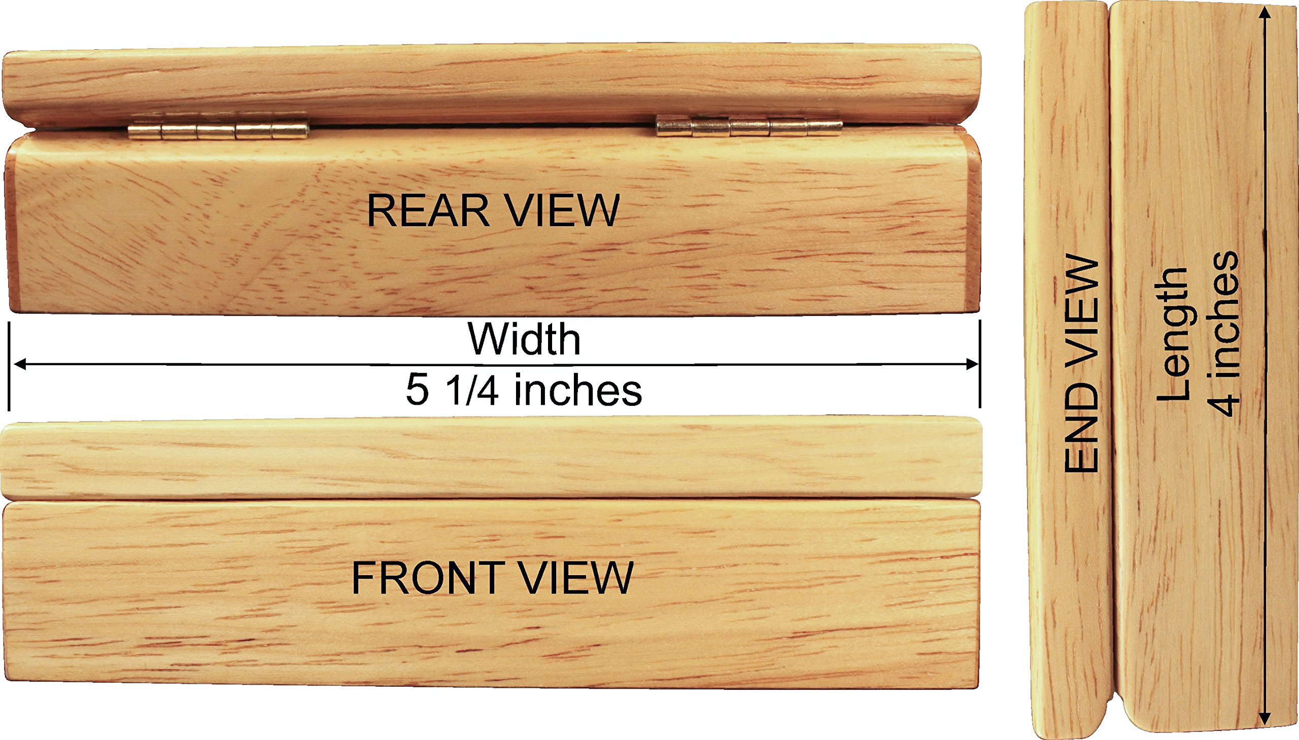 Handcrafted Wooden Jewelry Box - Cherry Wood Keepsake Gift for Women - Perfect for Jewelry Storage, Wedding Gifts & Anniversary Presents