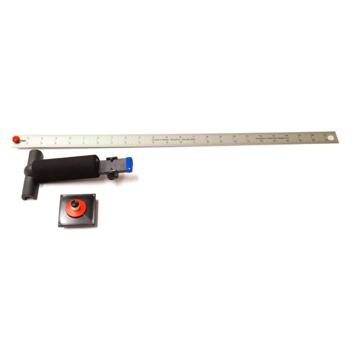 Creator's Strip Pro Attachment for The Cutter's Mate Glass Cutter Machine - Compatible Replacement Part for DIY Glass Cutting Projects (Slide Bar & Waffle Grids Sold Separately) - Perfect for Stained Glass, Mosaic Art, and Home Improvement Projects