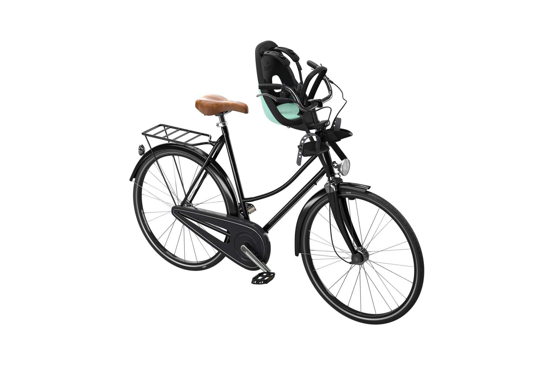 Thule Yepp Nexxt Mini Rack Mount Child Bike Seat - Safe & Comfortable Toddler Bike Carrier for Cycling Adventures - Perfect for Family Rides, Commuting & Outdoor Exploration