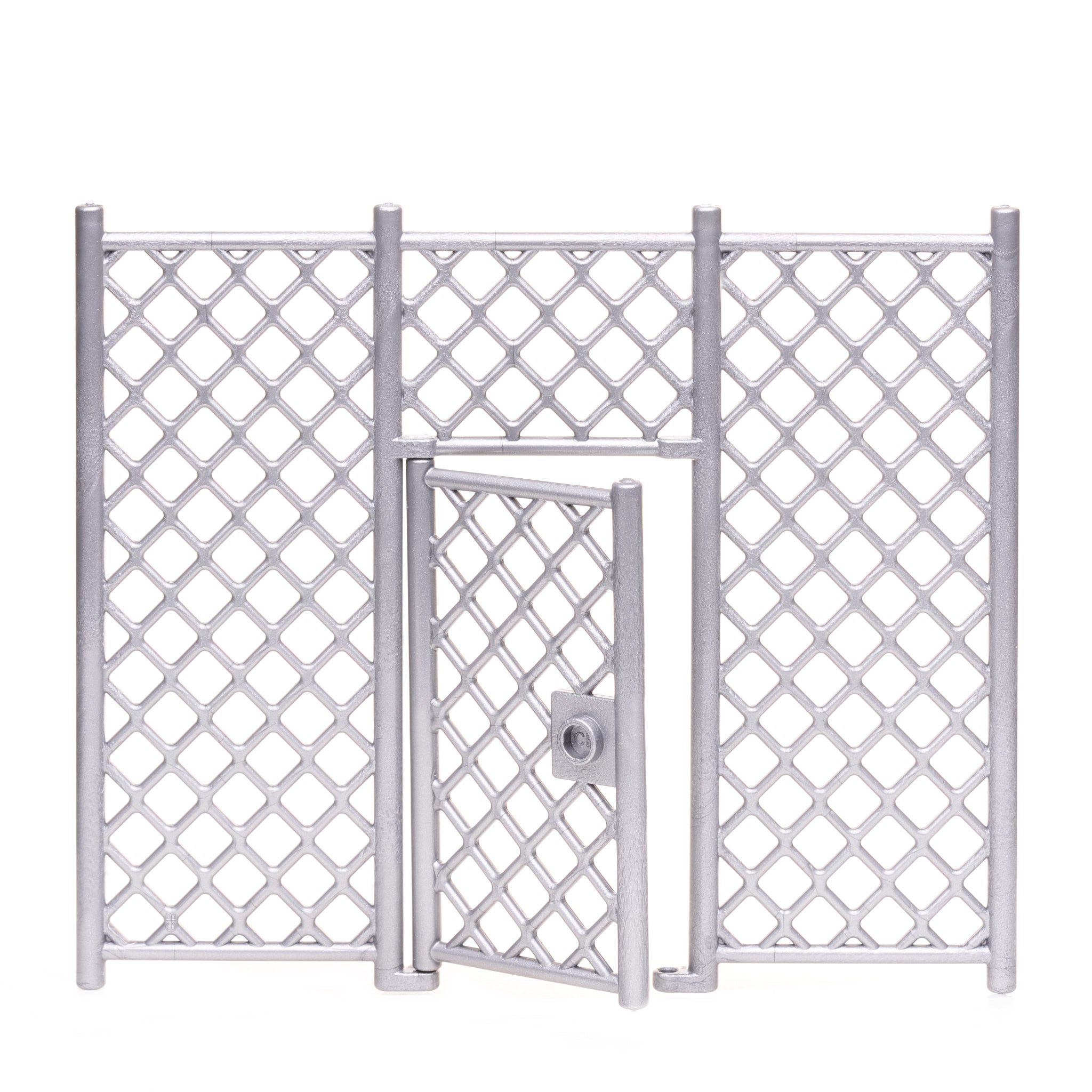 Sturdy Fence Panel & Doorway Gate for Home Security - Perfect for Backyard, Garden, and Pet Safety