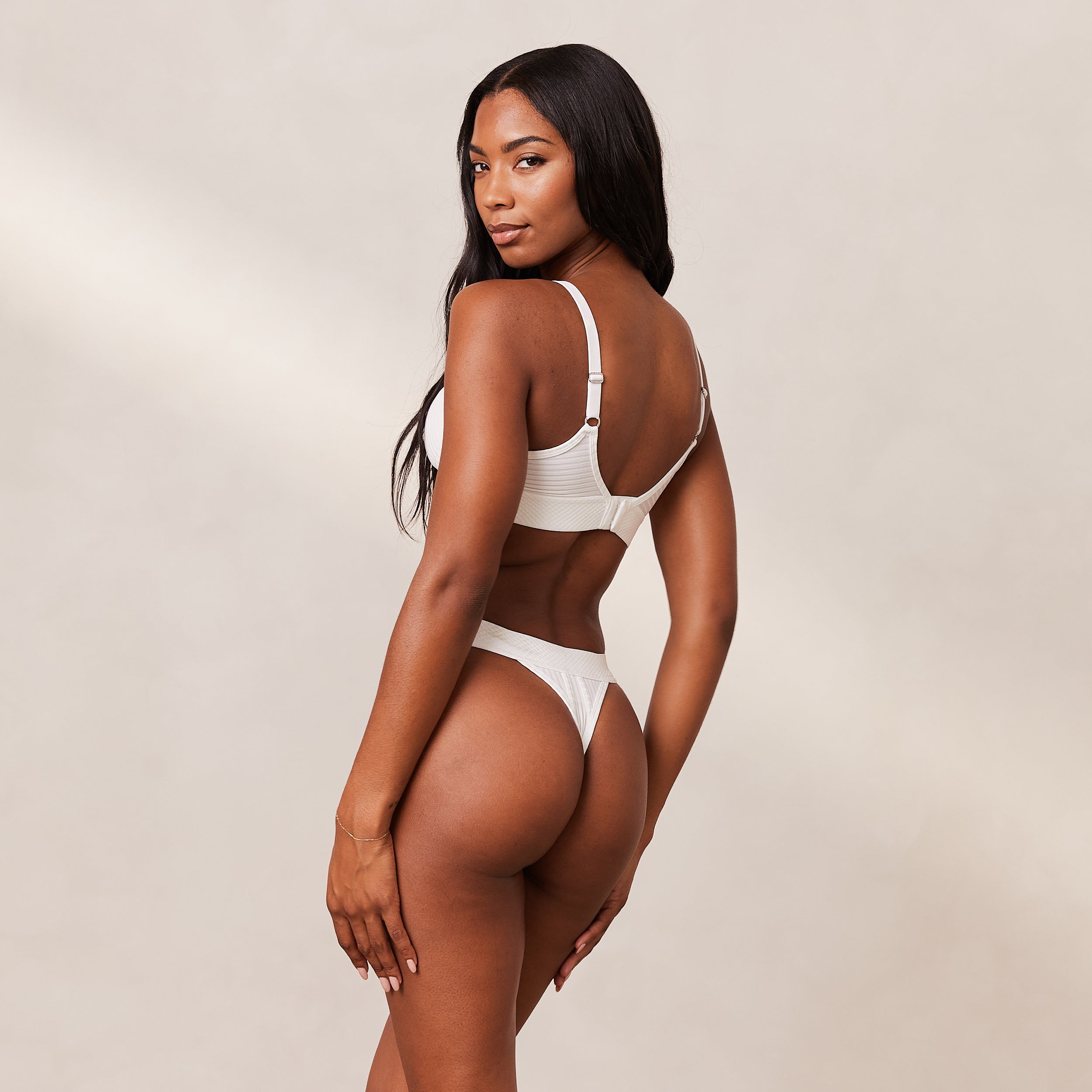 Bare Bra White - Seamless Comfort Wireless Bralette for Women | Perfect for Yoga, Lounge & Everyday Wear