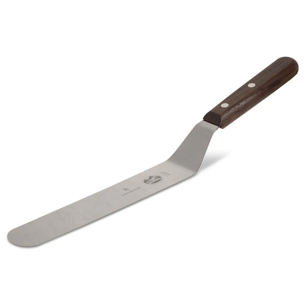 Victorinox 10 Inch Professional Offset Spatula - Stainless Steel Kitchen Turner for Grilling, Flipping Pancakes & BBQ Cooking