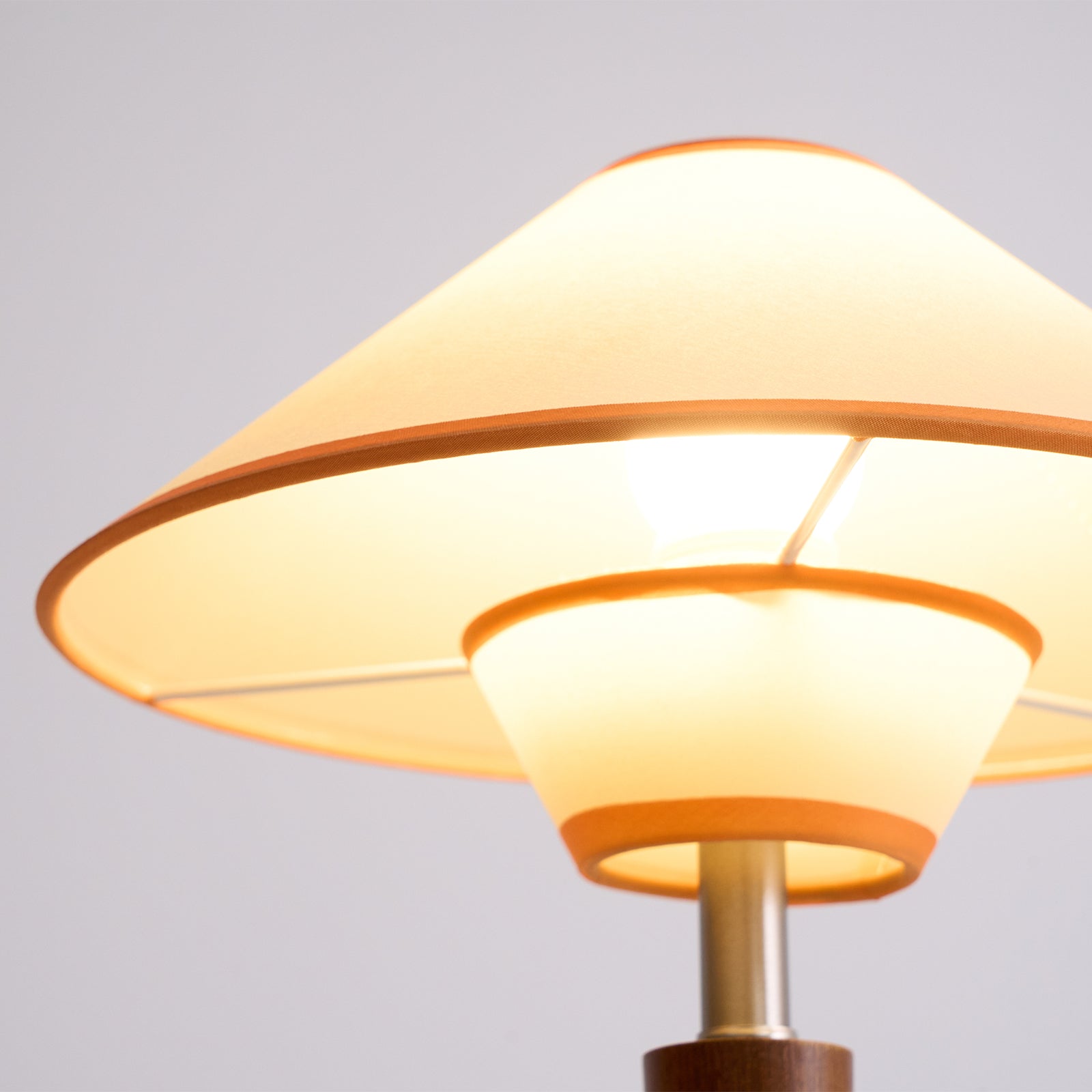Talonwood Table Lamp - Modern Wooden Desk Lamp with Adjustable Brightness for Home Office, Bedroom & Living Room Decor