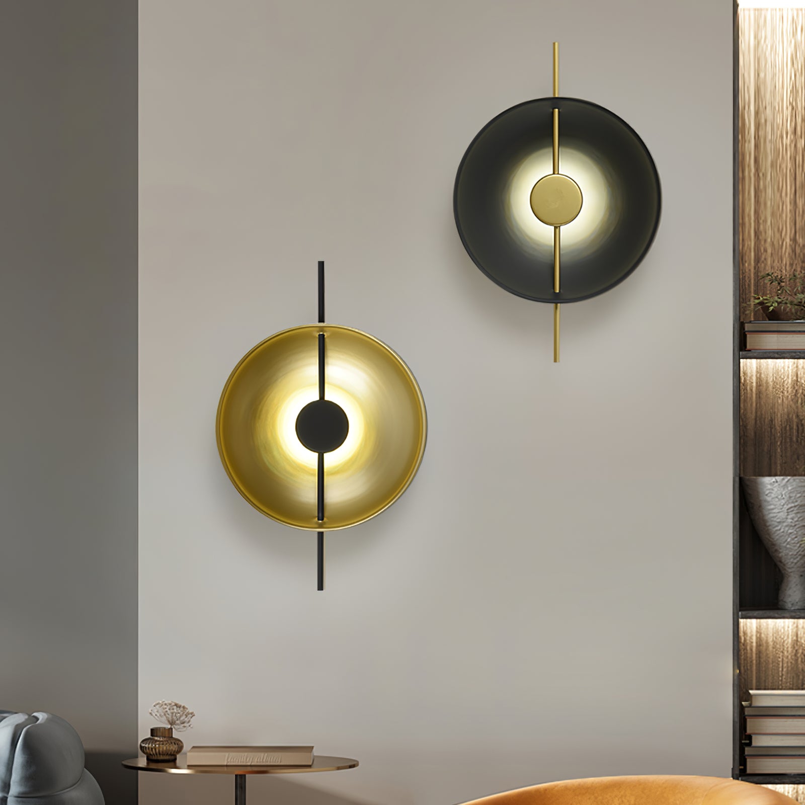 Sunspot Sconce Wall Light - Modern LED Wall Sconce for Bedroom, Living Room & Hallway - Dimmable Indoor Lighting Fixture with Adjustable Arms - Perfect for Ambient and Accent Lighting