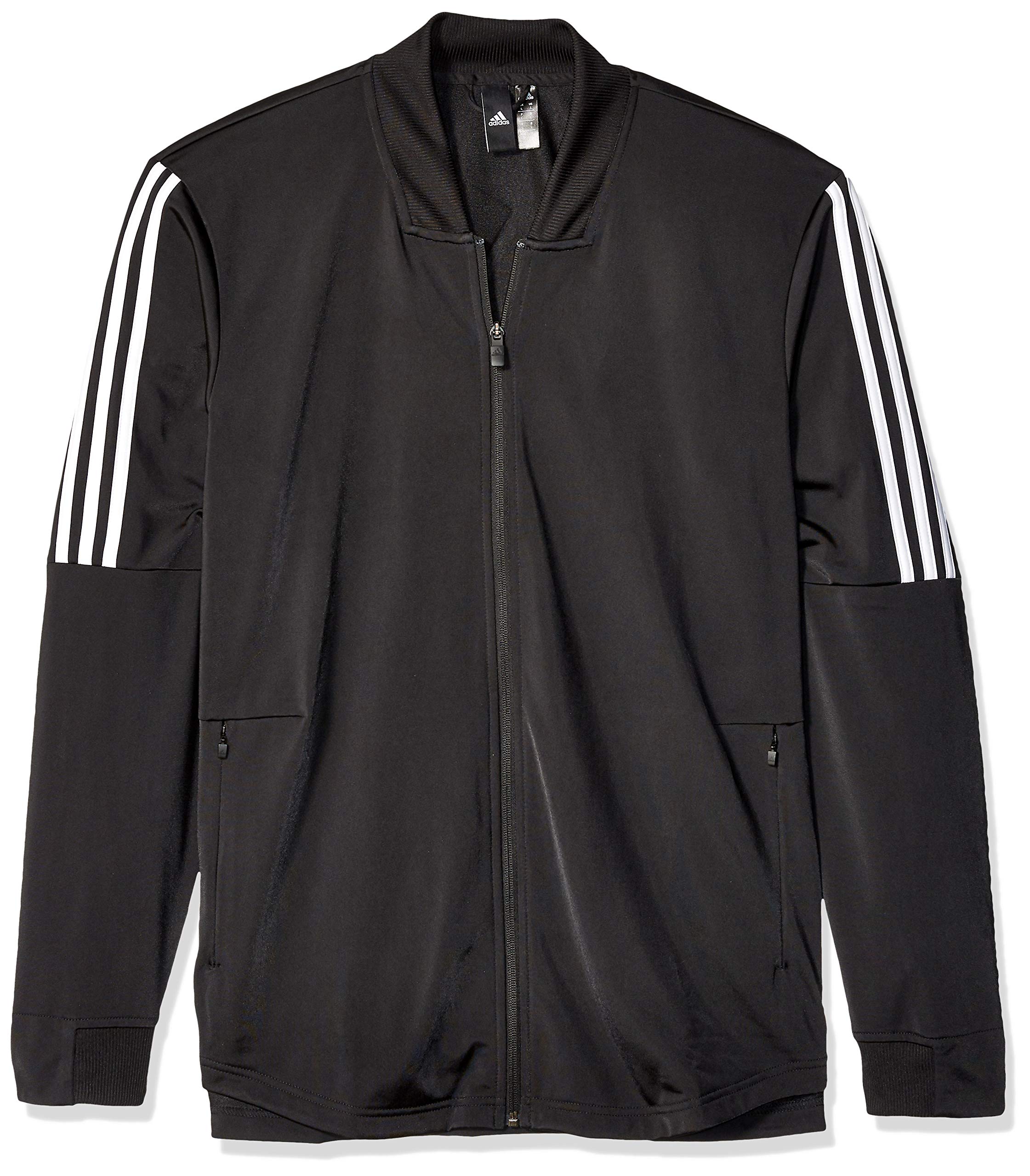 adidas Men's Athletic ID Tricot Bomber Jacket - Lightweight Running & Training Windbreaker for Outdoor Sports & Casual Wear