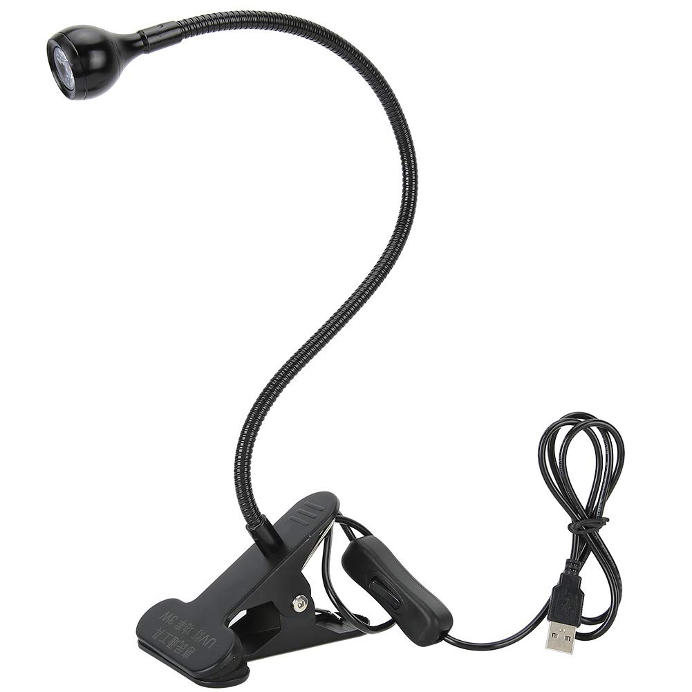 3W UV Glue Curing Lamp with Control Switch - LED USB Light for Phone Screen Repair, Nail Art, Jewelry Making & DIY Crafts