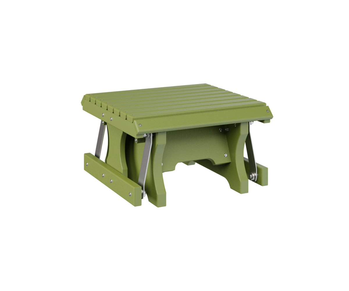 Berlin Gardens Gliding Footstool - Adjustable Comfort Ottoman with Smooth Glide Motion - Perfect for Living Room, Bedroom or Office Relaxation