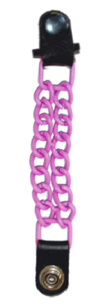 Classic Pink Chain Vest Extender - Adjustable Waistband Extender for Women's Dresses, Skirts & Pants | Perfect for Maternity, Weight Fluctuations & Comfort