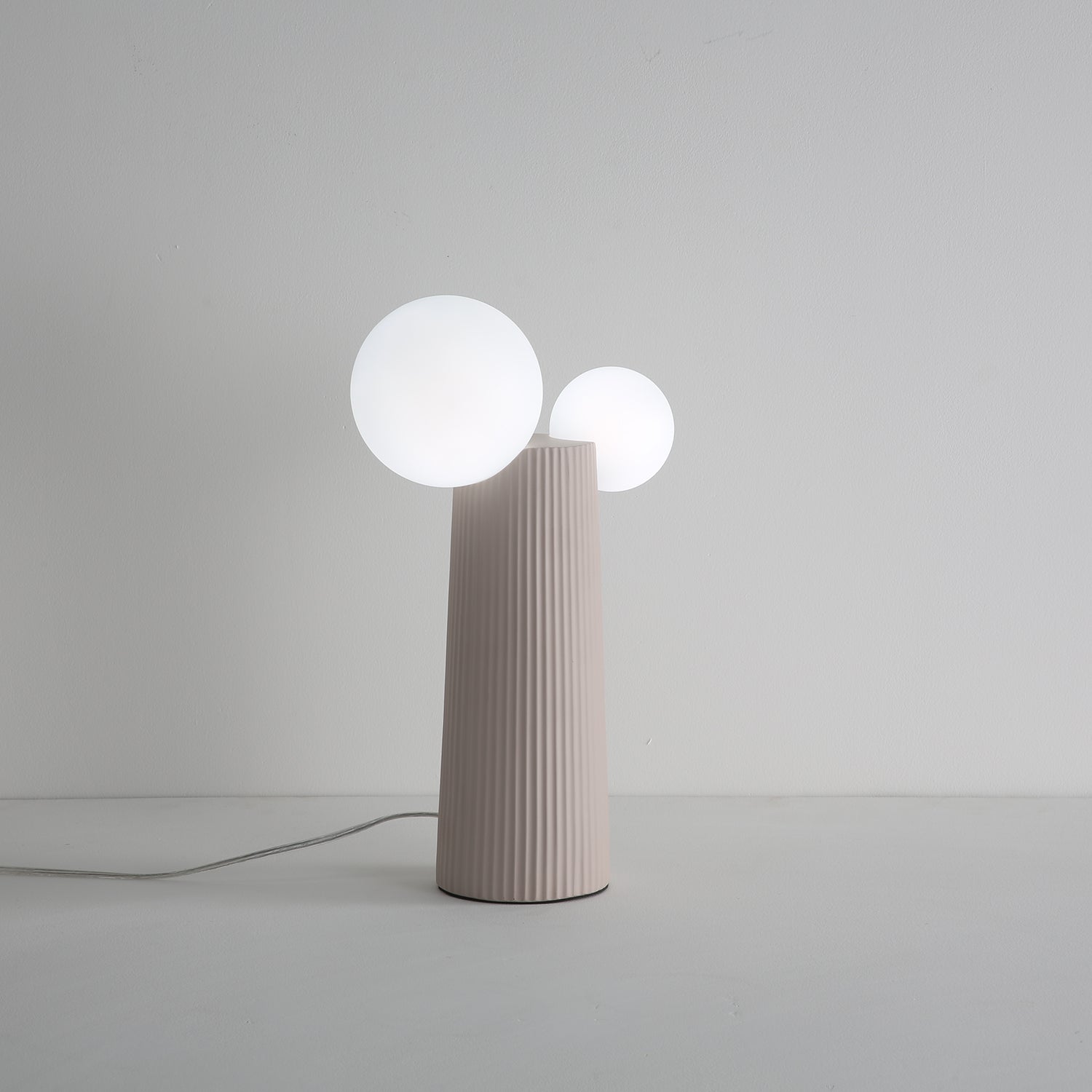 Modern LED Land Table Lamp - Adjustable Brightness, USB Charging Port for Bedroom, Living Room, Office - Perfect for Reading, Working & Night Light