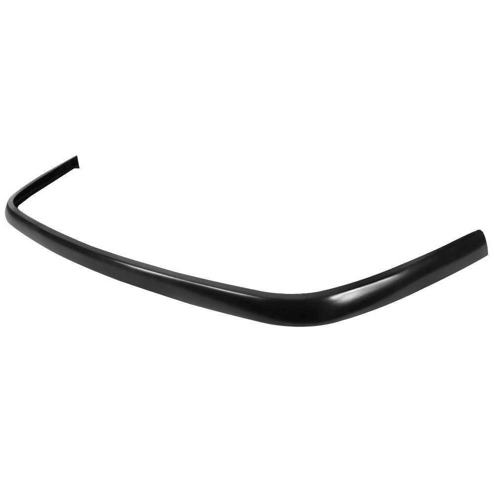 IKON MOTORSPORTS Black PU Front Bumper Lip Spoiler for 2003-2004 Ford Mustang SVT - Factory Style Under Chin Finisher | Enhances Aerodynamics & Aggressive Look | Perfect for Car Shows, Racing & Street Performance