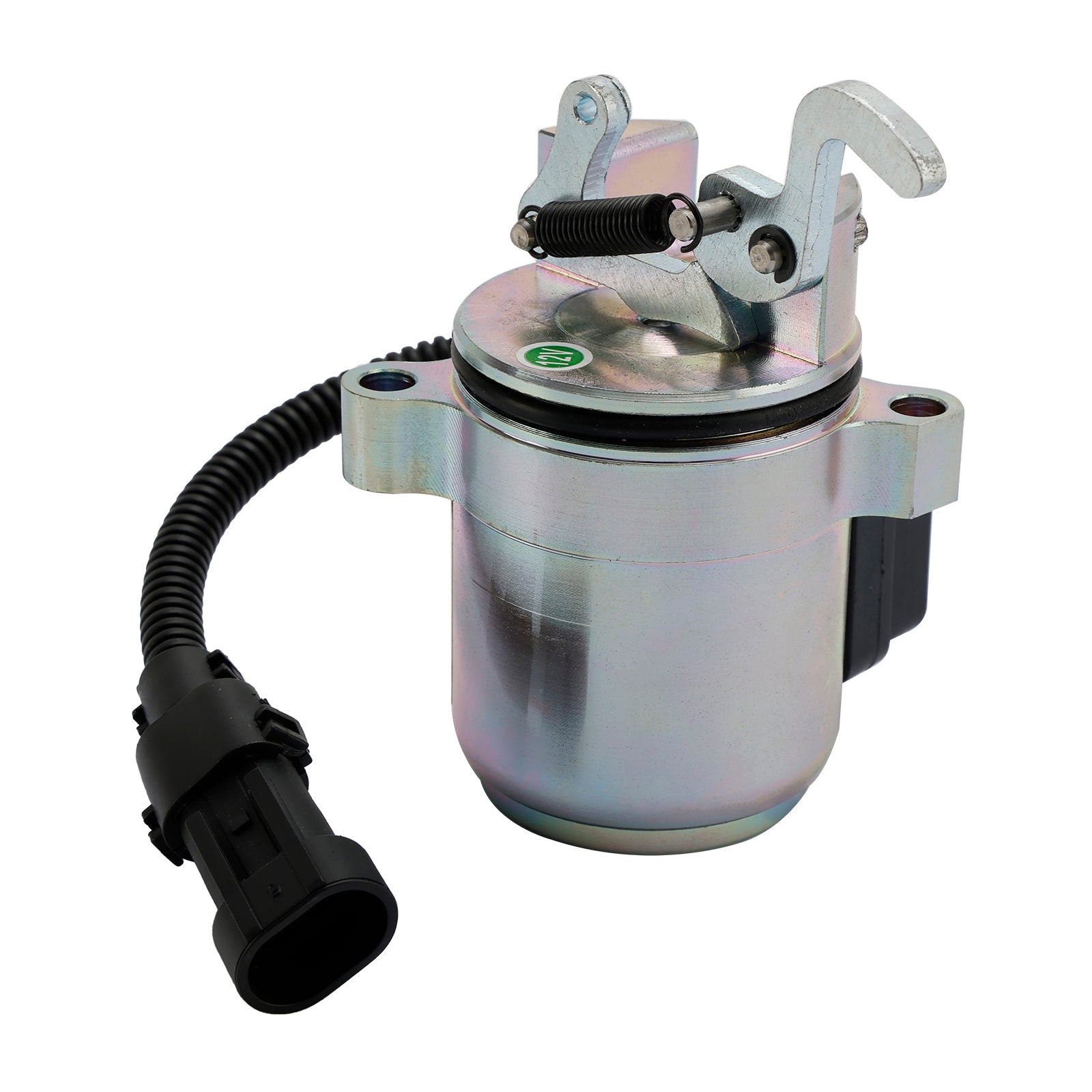12V Fuel Shutoff Solenoid Valve Compatible with Deutz 1011 2011 Engines - Replacement Part for Tractor, Generator & Heavy Equipment