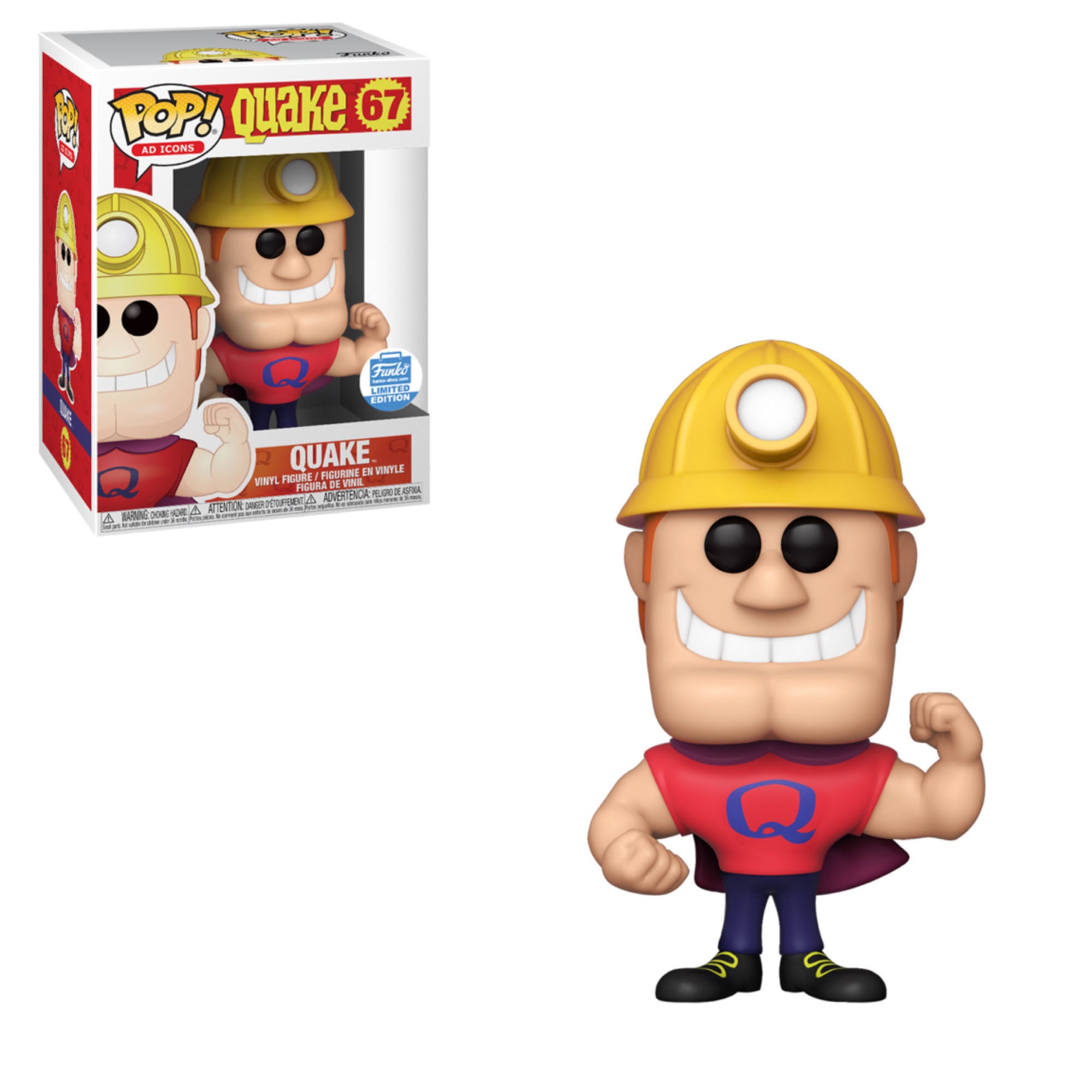 Funko Pop Quake Vinyl Figure #67 | Bvpa3 | Collectible Toy for Marvel Fans | Perfect for Display & Gift Giving