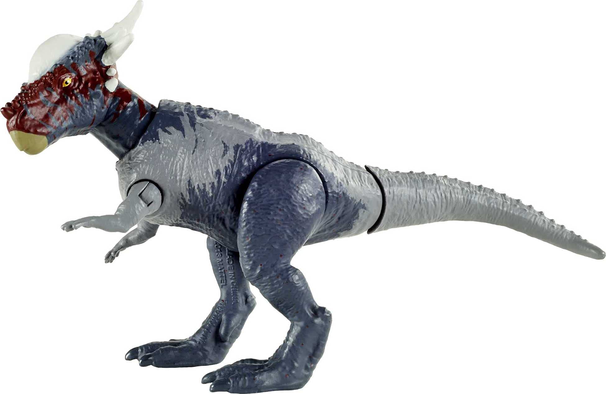 Mattel Jurassic World Camp Cretaceous Stygimoloch Stiggy Savage Strike Dinosaur Action Figure - Movable Arms & Legs, Authentic Attack Moves, 4+ Years | Perfect for Playtime, Dino Battles & Jurassic World Collections