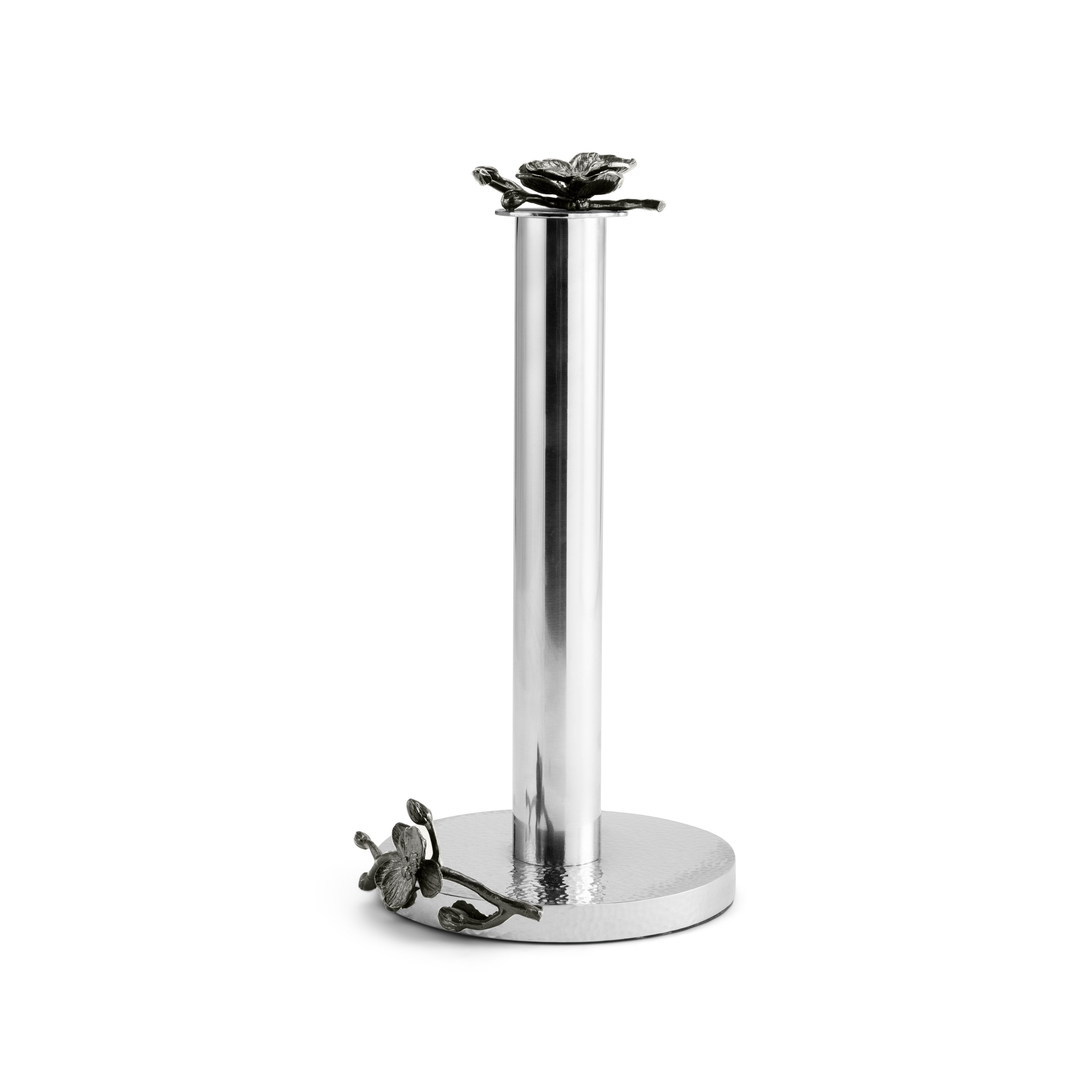 Premium Black Orchid Paper Towel Holder - Stylish & Durable for Kitchen, Bathroom, or Office - Easy to Install & Space-Saving Design