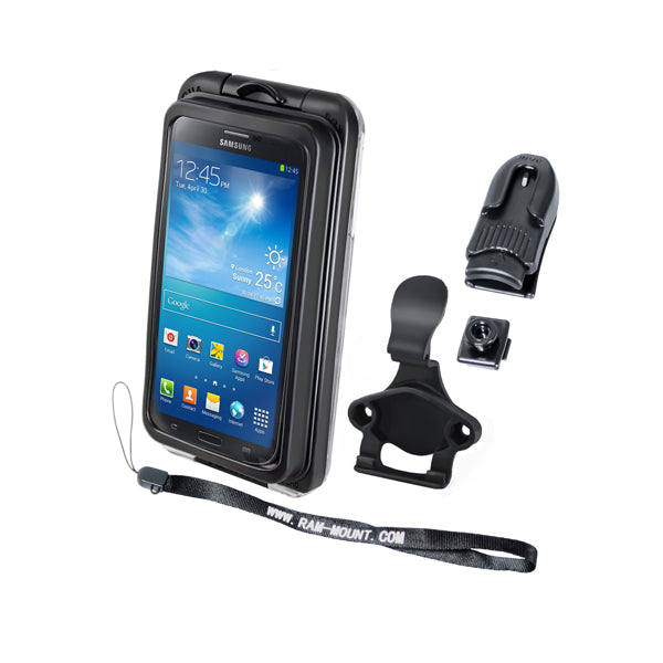 RAM Aqua Box™ Pro 20 Waterproof Case with Accessories - IP67 Dustproof Shockproof Protective Box for Phones, Tools & Gear - Perfect for Boating, Fishing, Camping & Outdoor Adventures (RAM HOL AQ7 2CU)