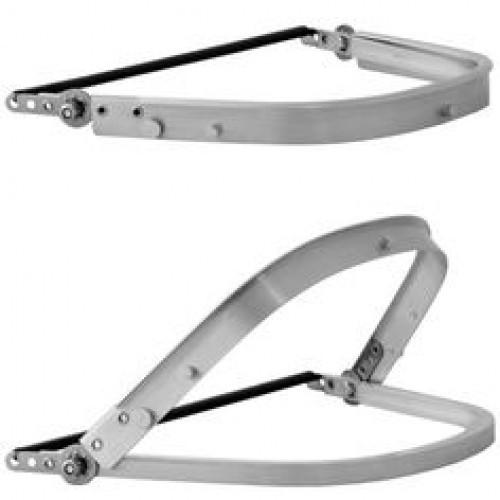 Durable Aluminum Brackets for Crews 102 Headgear - Heavy-Duty Support for Construction, Safety Helmets & Industrial Headgear Accessories
