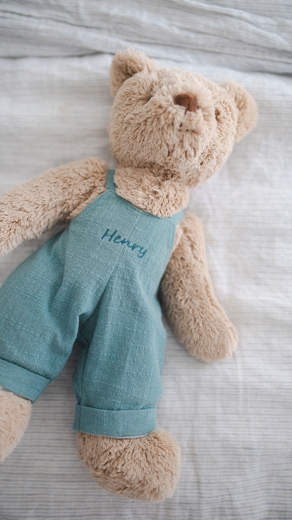 Custom Embroidered Denim Overalls for Women & Men - Blue - Perfect for Workwear, Farm, Gardening & Casual Outfits