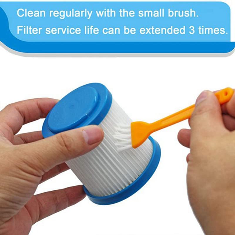 4 Pcs Vacuum Filters Replacement for Black & Decker VPF20 - Compatible with Handheld & Stick Vacuums - Perfect for Pet Hair, Dust & Allergen Removal in Home Cleaning