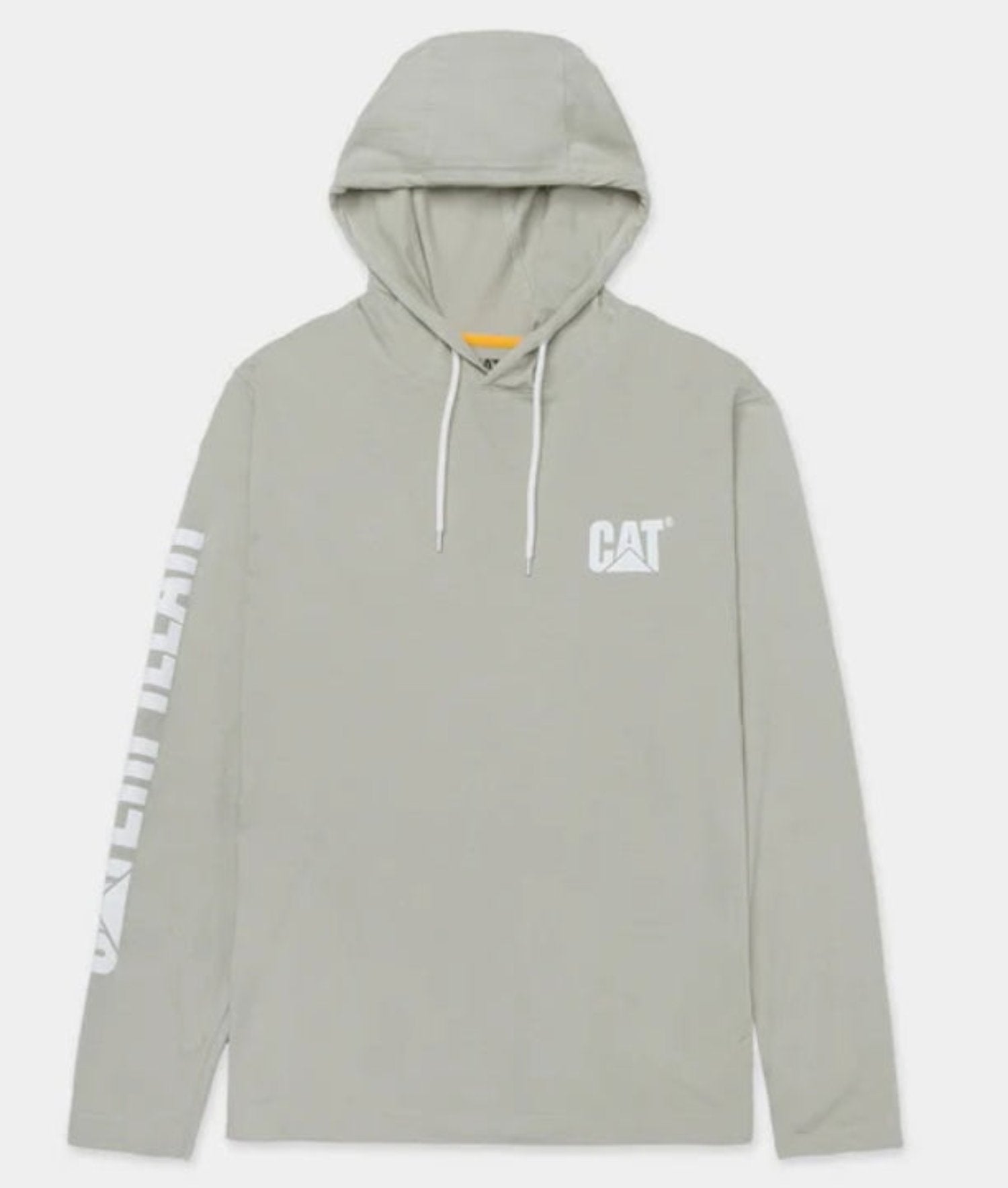 CAT Men's UPF 50+ Sun Protection Hooded Long Sleeve Shirt - Outdoor Hiking, Fishing & Workwear Sun Shirt for UV Protection