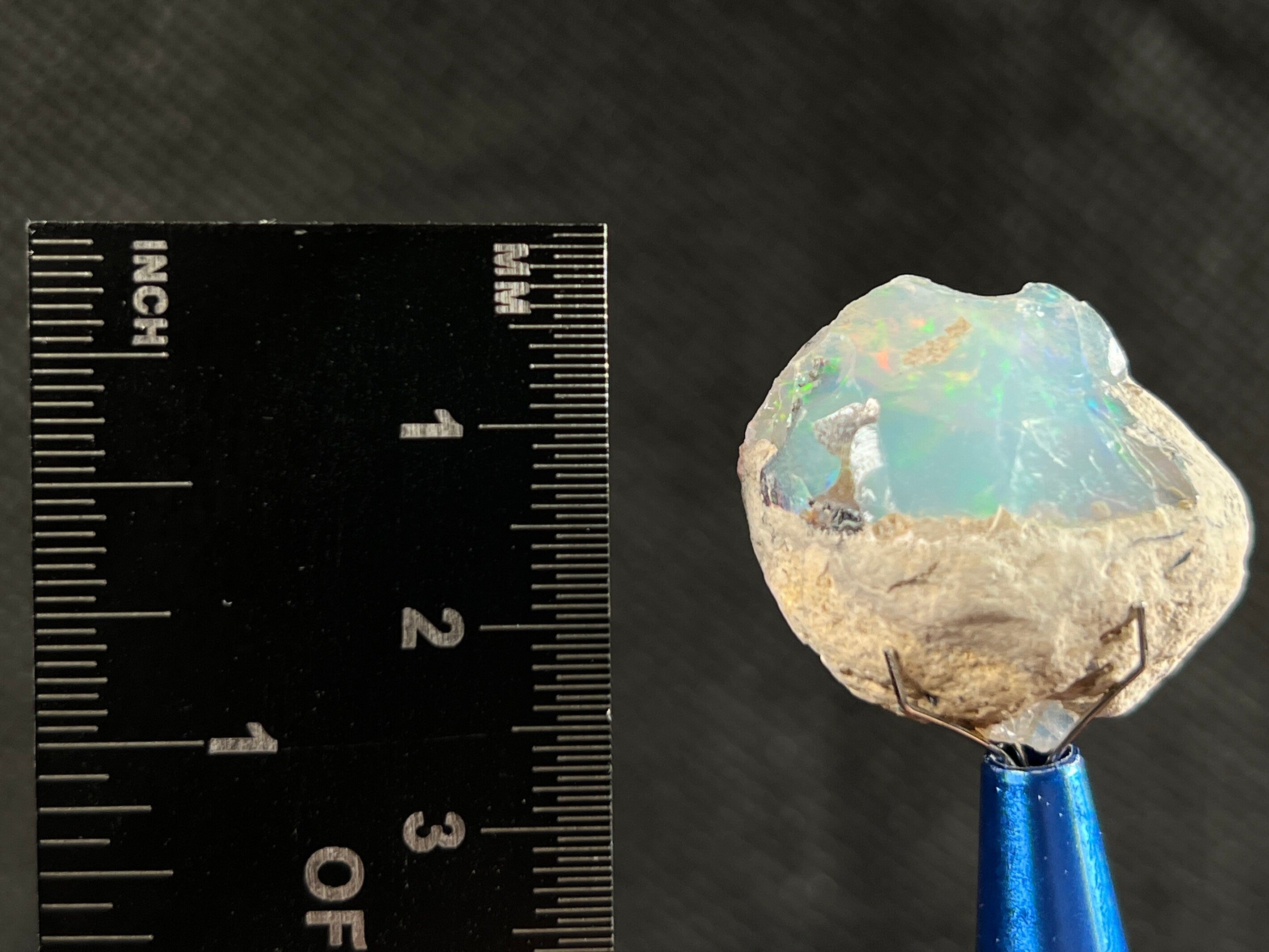 4A Welo Opal Raw Crystal - Certified Cutting Grade Opal for Jewelry Making (50616) | Perfect for DIY Gemstone Rings, Necklaces & Handcrafted Jewelry Designs