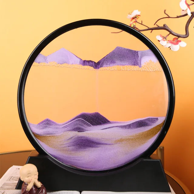 SandScape Art Frame - Handmade Beach Sand Art Display for Home & Office Decor | Perfect for Living Room, Bedroom, or Gift Giving