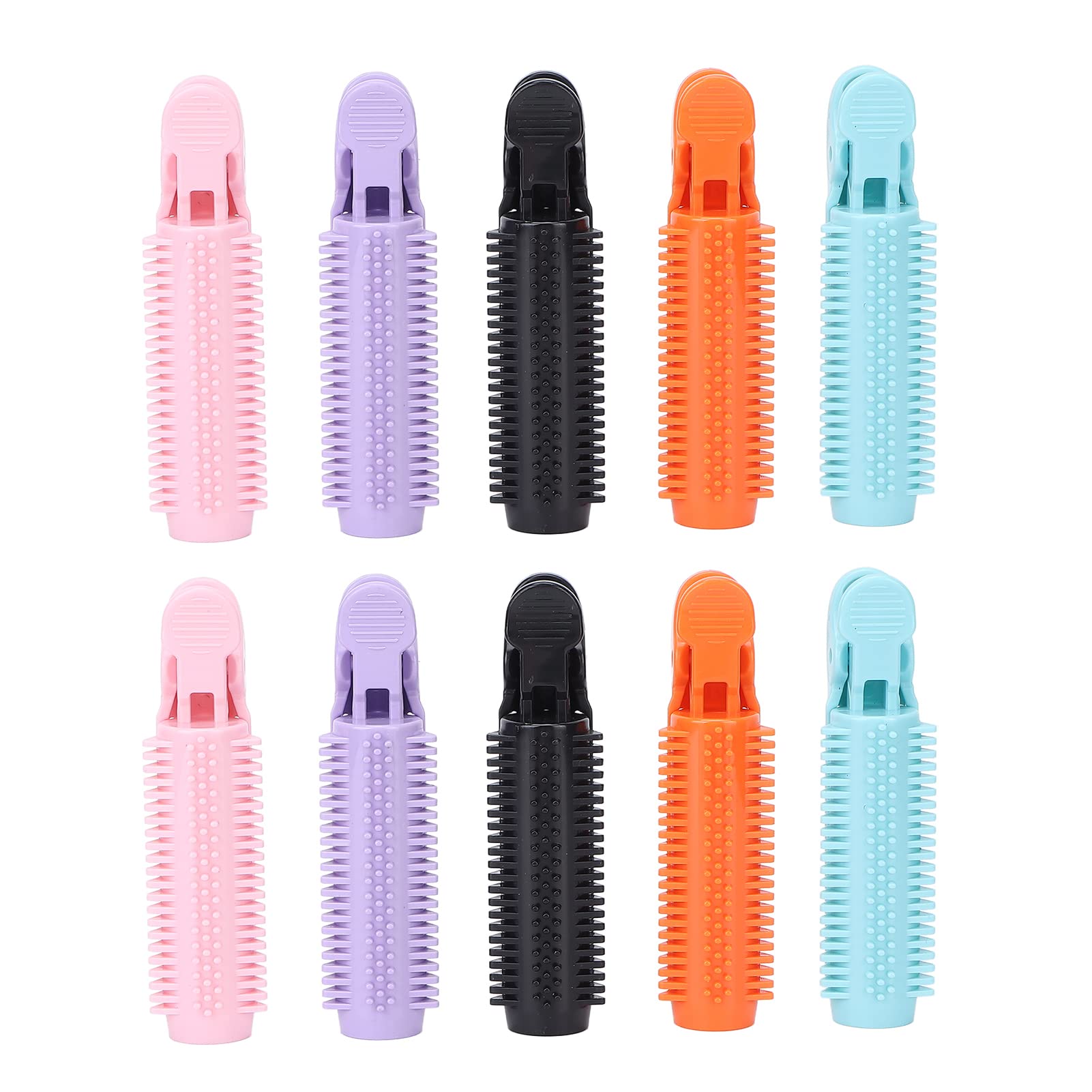 10pcs Hair Root Clips for Voluminous Bangs - Heatless Curler for Fine, Thin, Long & Short Hair - DIY Hair Styling Clamps & Rollers - Salon & Barber Styling Tools - Perfect for Home Use, Salon Styling & DIY Hair Care