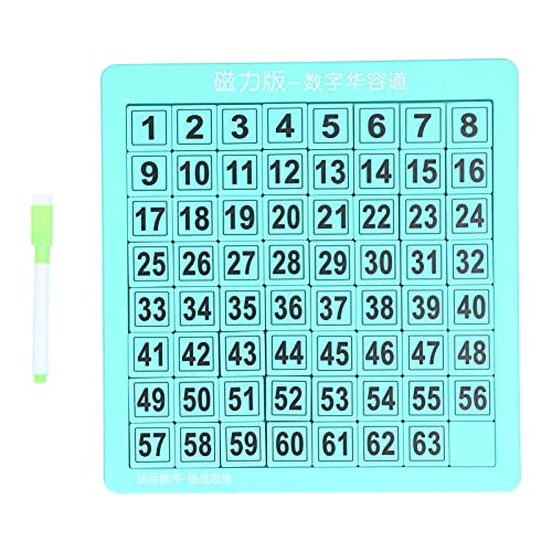 Magnetic Drawing Board Toy for Kids - 8-Level Puzzle Game with Safe Plastic Material - Green Desktop Puzzle for Children | Perfect for Home, School & Travel Activities