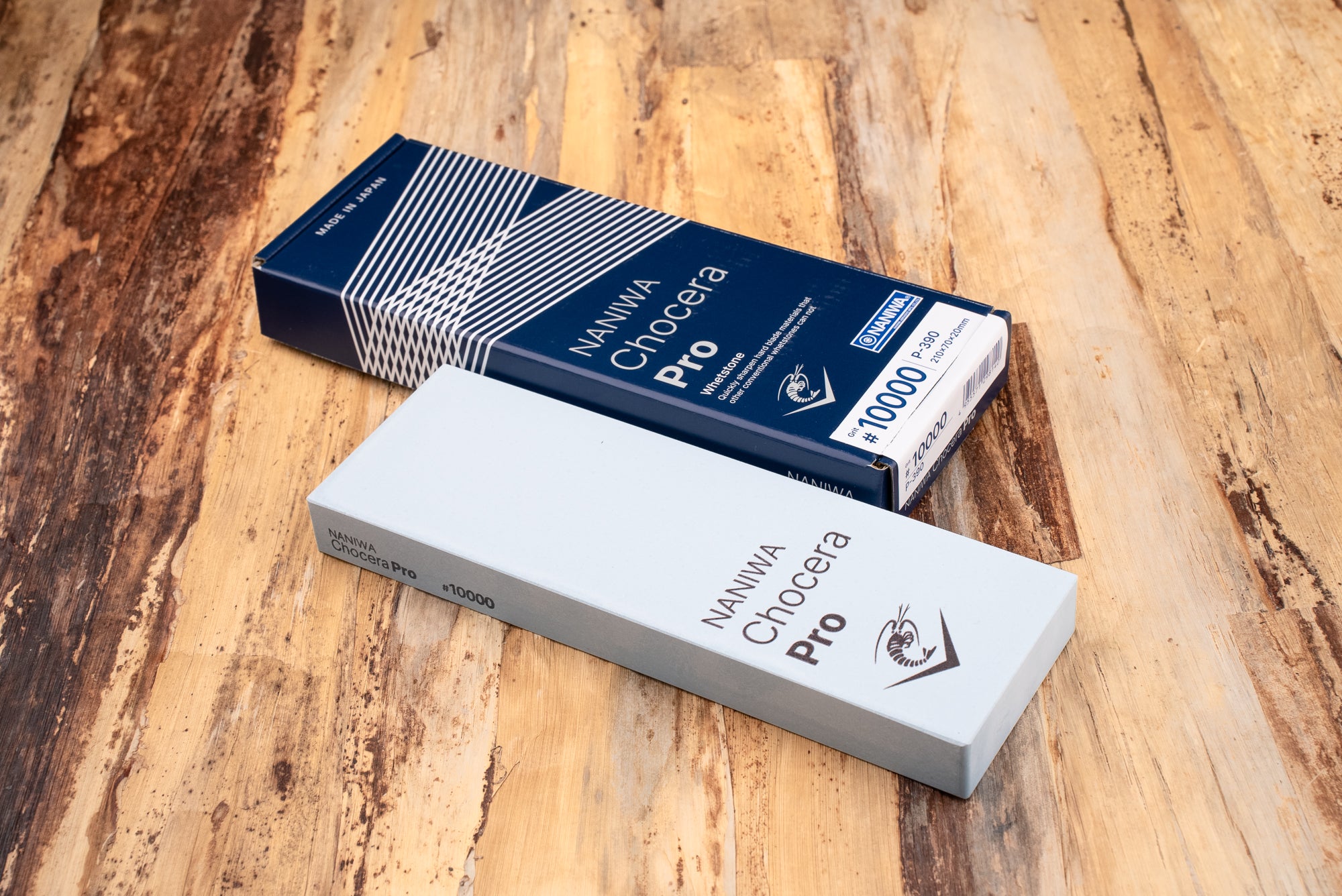 Naniwa Chocera Pro 10000 Grit Sharpening Stone - Premium Japanese Whetstone for Knives, Tools & Razors - Perfect for Professional Chefs & Home Cooks