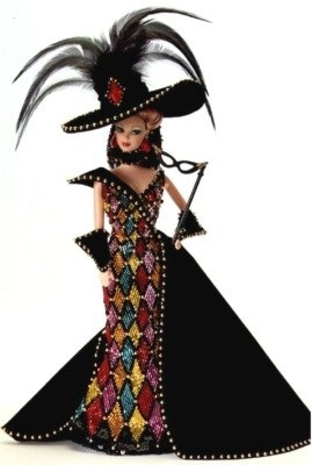 Barbie Bob Mackie Masquerade Ball Doll - Collector's Edition Fashion Doll with Glamorous Gown & Accessories - Perfect for Collectors, Gift Giving & Themed Parties
