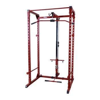 Best Fitness Power Rack BFPR100R - Heavy Duty Home Gym Equipment for Weightlifting & Strength Training - Perfect for Home Workouts & Garage Gyms