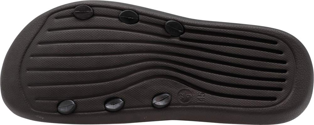 NORTY Men's Adjustable Strap Slide Sandals - Comfortable Beach, Pool & Casual Wear for Summer Outdoor Activities