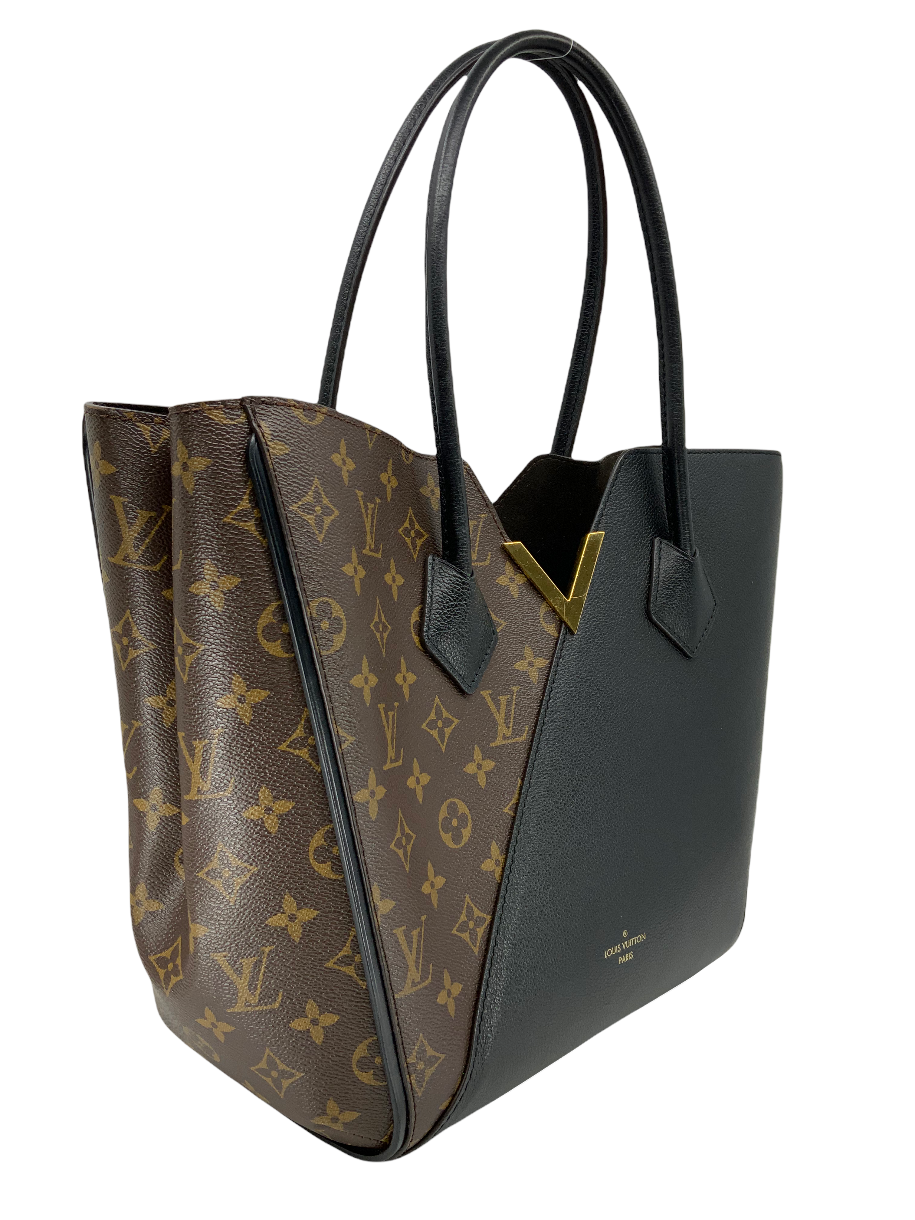 Louis Vuitton Kimono MM Monogram Canvas & Leather Tote Bag for Women - Luxury Designer Handbag for Work, Travel & Everyday Use